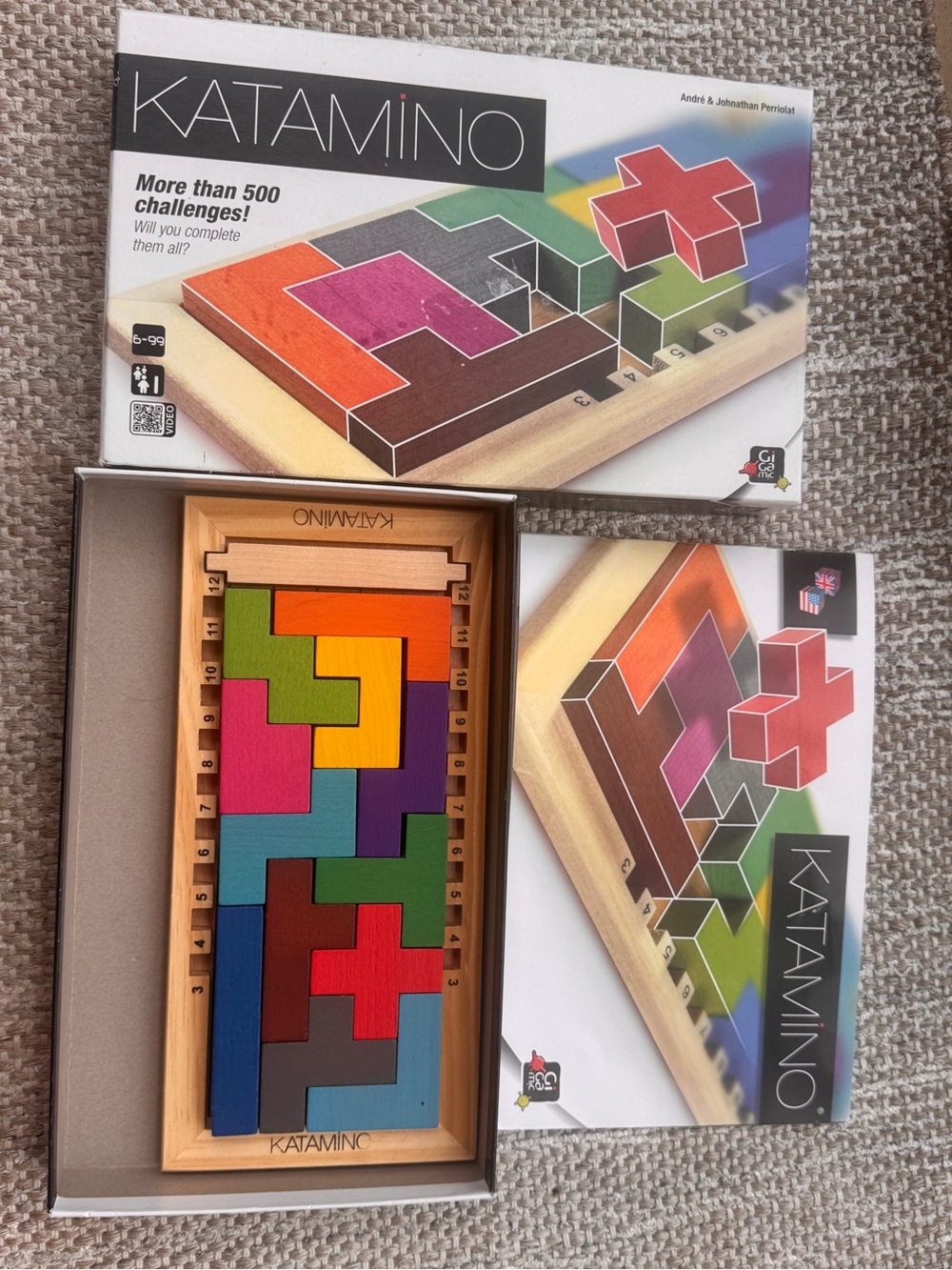 Katamino by Gigamic - original wooden puzzle game
